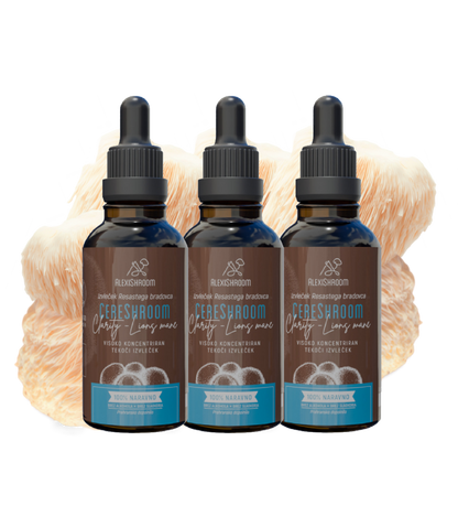Paket 3x – BIO CereShroom Clarity (Resasti bradovec)