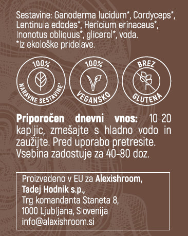 BIO DefendShroom Mix (Mešanica gob)