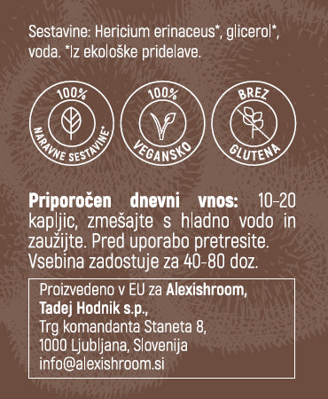 BIO CereShroom Clarity (Resasti bradovec)