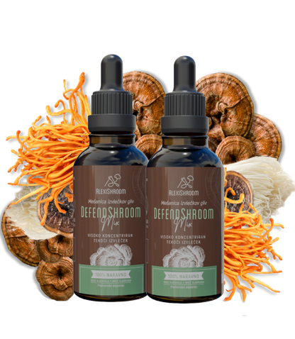 Paket 2x – BIO DefendShroom Mix (Mešanica gob)