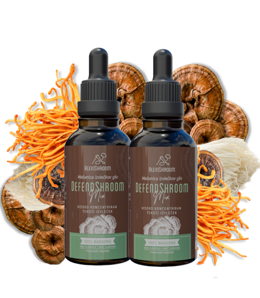Paket 2x – BIO DefendShroom Mix (Mešanica gob)