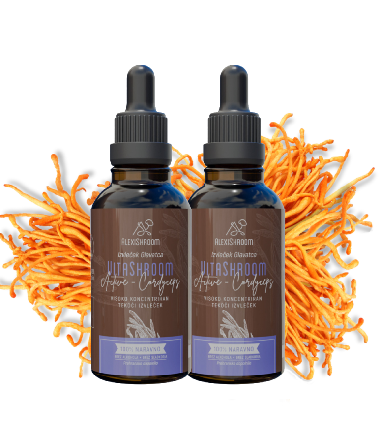 Paket 2x – BIO VitaShroom Active (Kordiceps)
